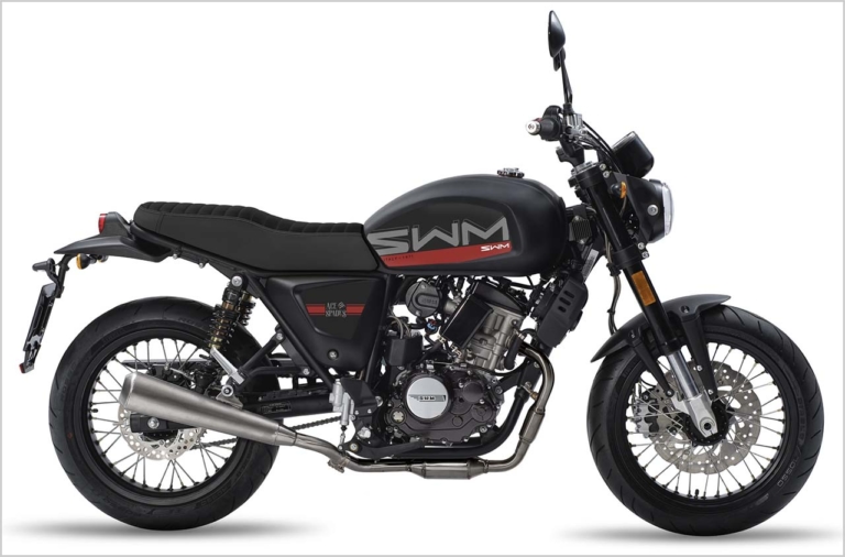 SWM アウトロー125/エースオブスペード125[新型バイクカタログ]：400クラスの車体が自慢のストリート系