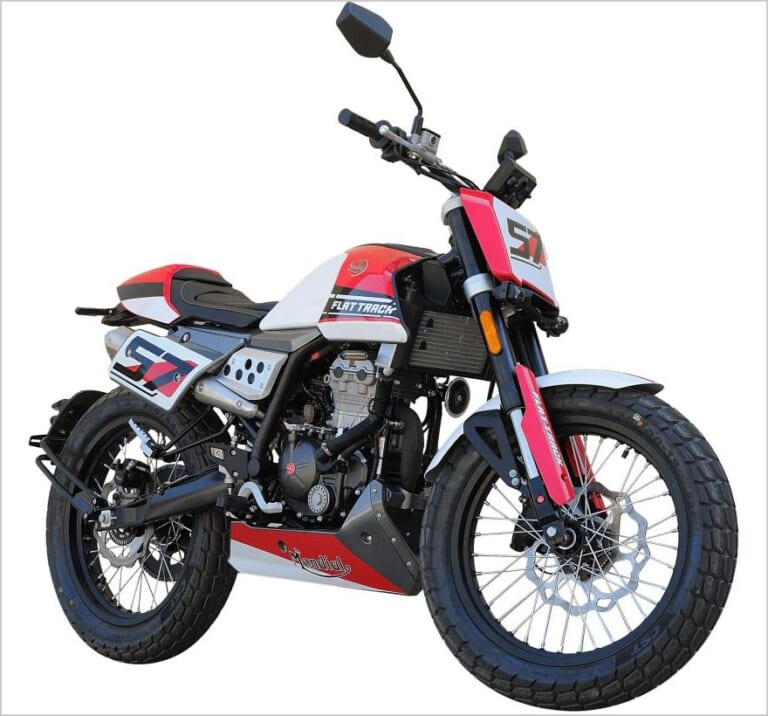 FBモンディアル フラットトラック125[新型バイクカタログ]：小粋で俊敏なトラッカー