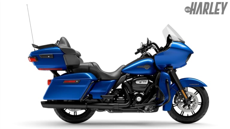 ハーレーダビッドソン ロードグライドリミテッド〈いま国内で買える新型バイクカタログ｜大型二輪(1001cc-)〉