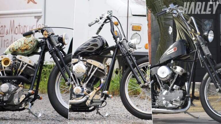 [ハーレーカスタム] ナックルヘッド：新車で購入可能なカスタムチョッパー〈マイパフォーマンス〉