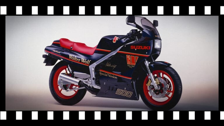 「2スト最強の500レプリカ」1985スズキRG500Γ(ガンマ)：炸裂パワーのスクエア4【あの素晴らしい名車をもう一度】