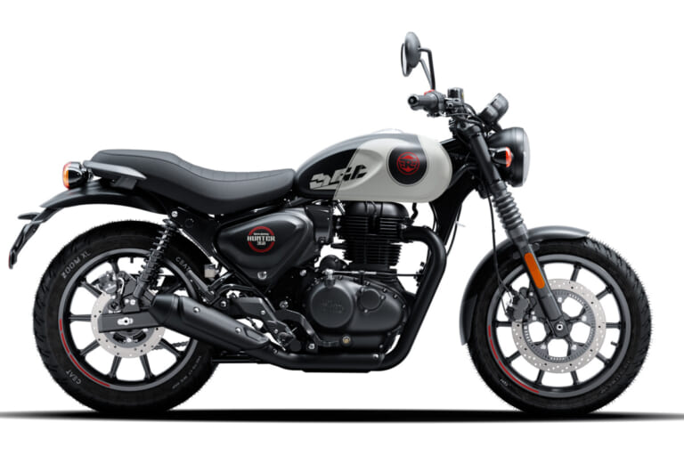 ロイヤルエンフィールド｜ハンター350｜2025年モデル｜ロイヤルエンフィールド「ハンター350」が早くもマイナーチェンジ！ 新色＆新グラフィックで7月にも正式発表へ