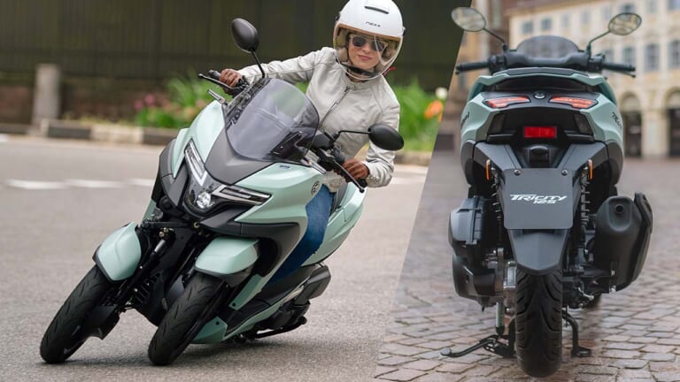 ナビ表示可能なTFTメーター採用、外装デザインも刷新！ ヤマハ新型「トリシティ125」が登場で日本仕様にも期待【欧州】